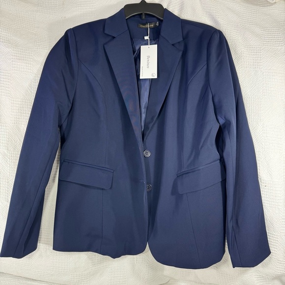 Beninos Jackets & Blazers - New Beninos Womens Casual‎ Long Sleeve Blazer Jackets with Two Button pocket